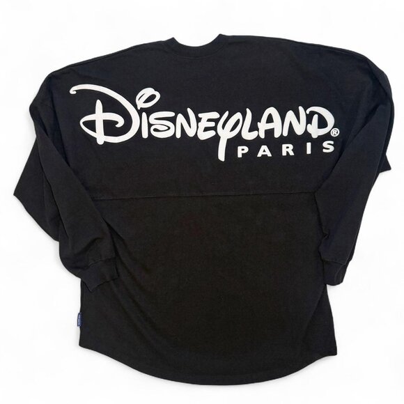 disneyland Tops - Disneyland Paris Spirit Jersey Black And White Size L